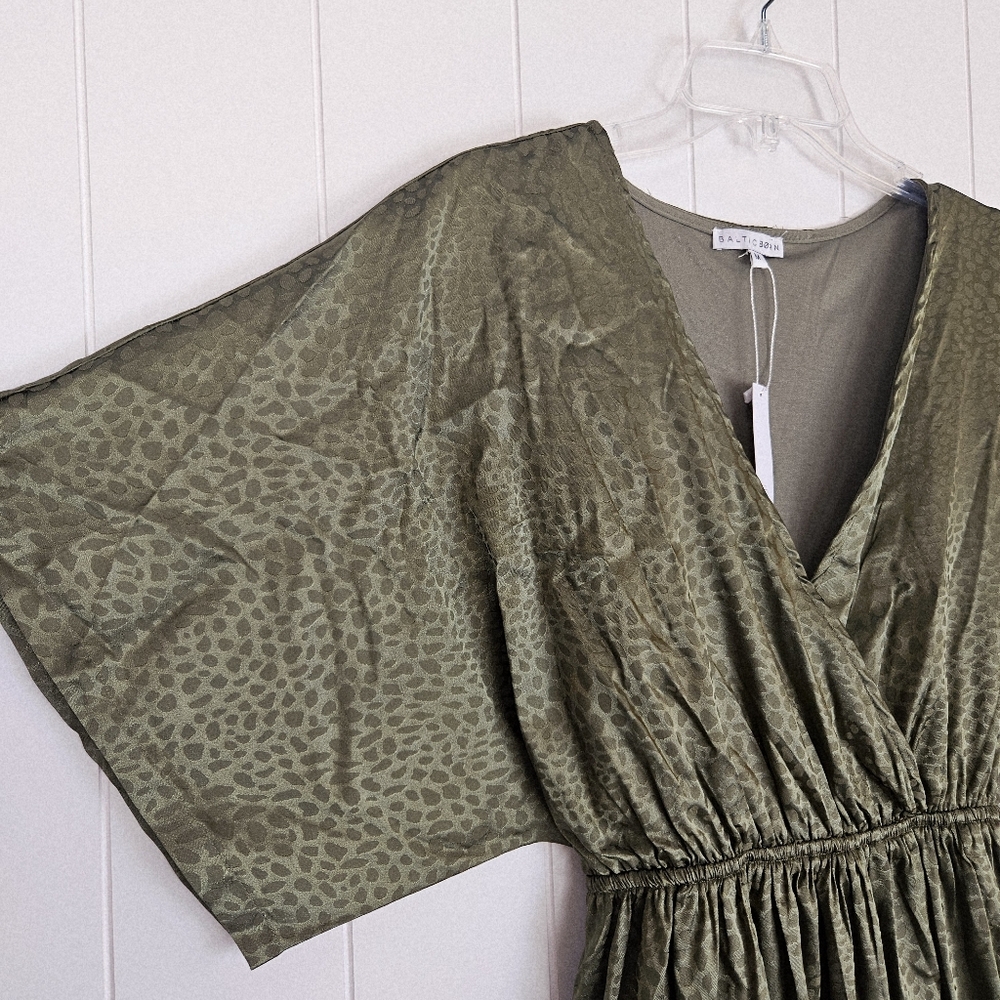 Baltic Born Olive Green Maxi Dress - Picture 3 of 8